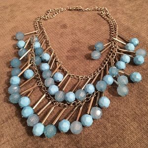 Silver/turquoise necklace
